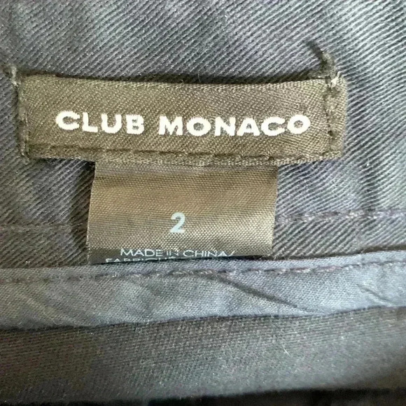 Club Monaco Navy Blue  boot cut Denim Pants - Picture 3 of 5